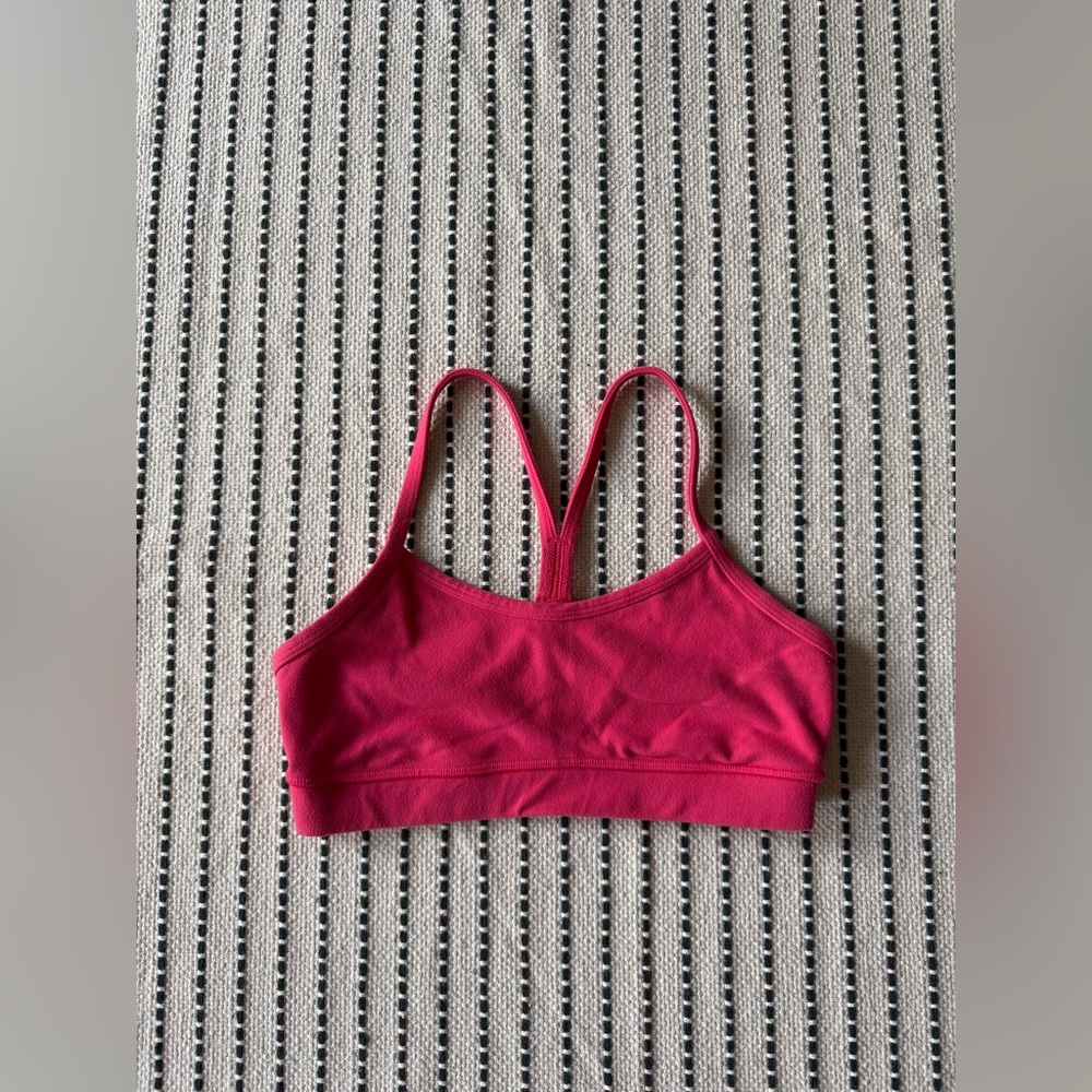 Lululemon Flow Y Sports Bra Glaze Pink Vintage 4